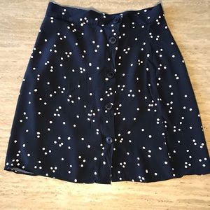 Button Front skirt